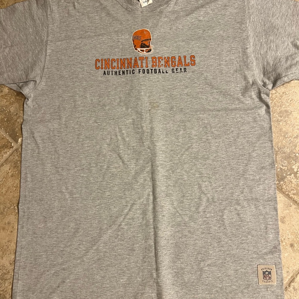 NFL Cincinnati Bengals Gray Tee